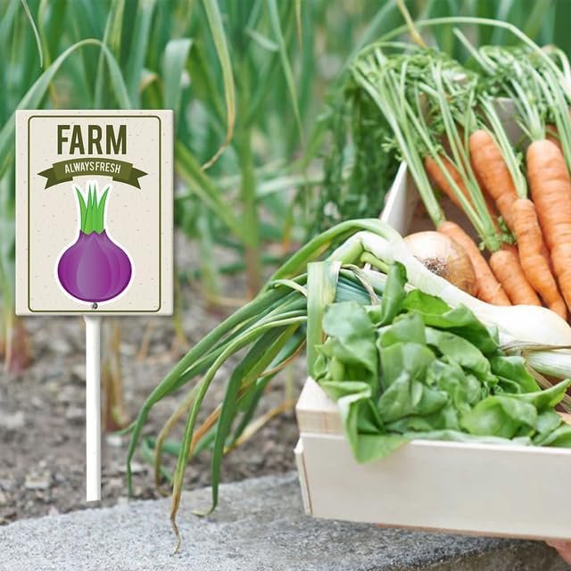 Eveokoki Aluminum Seed & Plant Labels - Plant Markes for Seedlings-Plant Tags for Pots - Garden