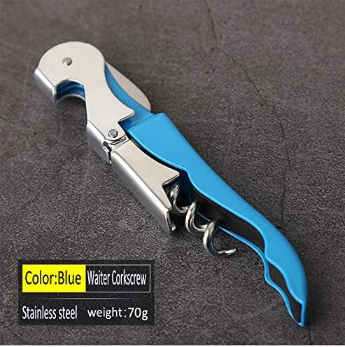 Professional Waiter Corkscrew Wine Openers Set, Heavy Duty Stainless Steel Hinges Wine Key for