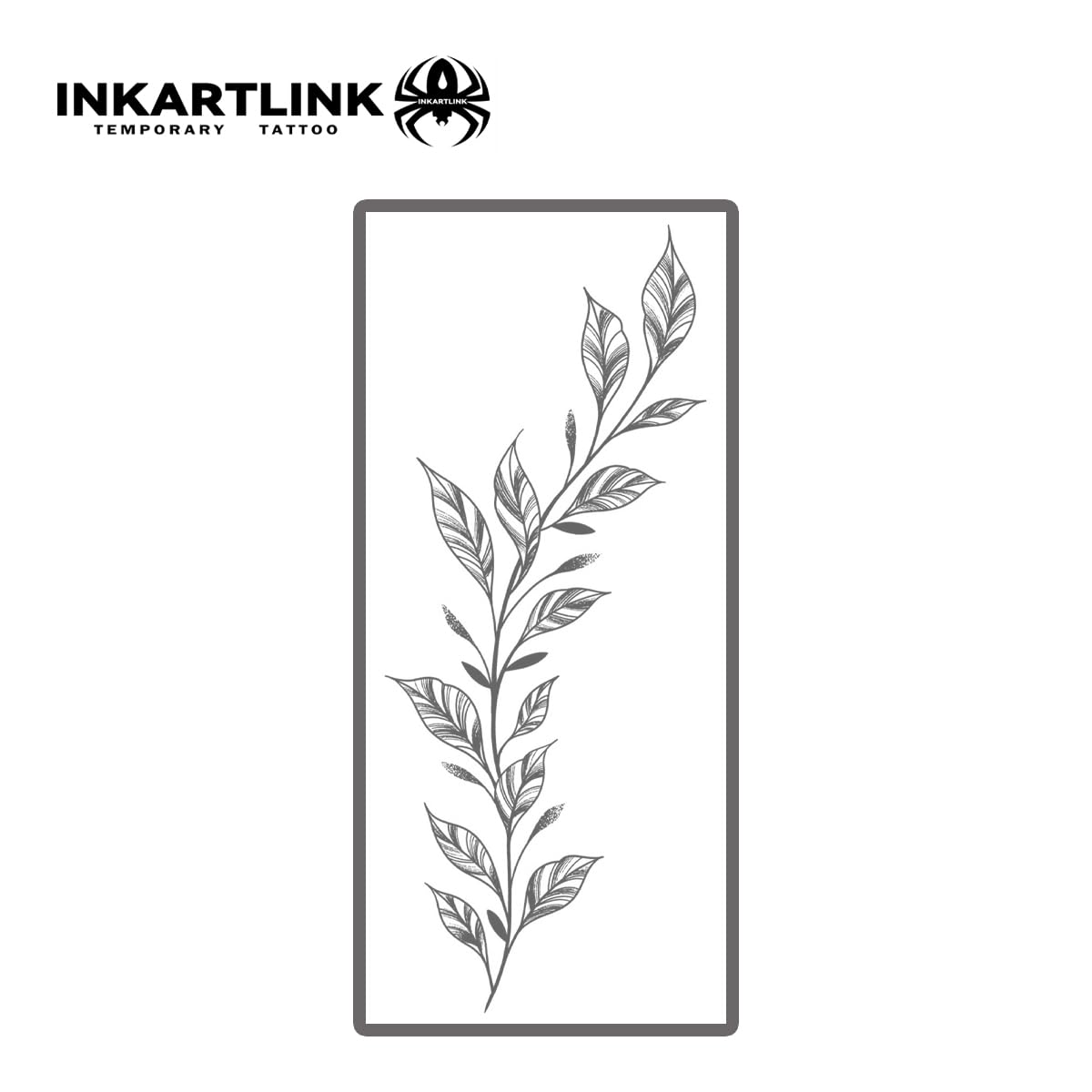 INKARTLINK Tattoo Tech, 2 Sheets Large Semi Permanent Tattoo, Temporary Tattoos, Last 1-2 Weeks