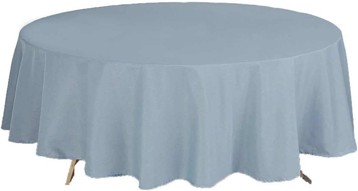 Efavormart Round Tablecloth, 108 Inch Stain & Wrinkle Resistant Washable Table Cloth, Decorative