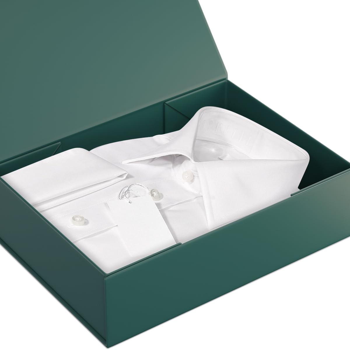 Green Gift Boxes 11.9" x 8.5" x 3.3" with Magnetic Closure Lid Gift Box for Presents,Bridesmaid