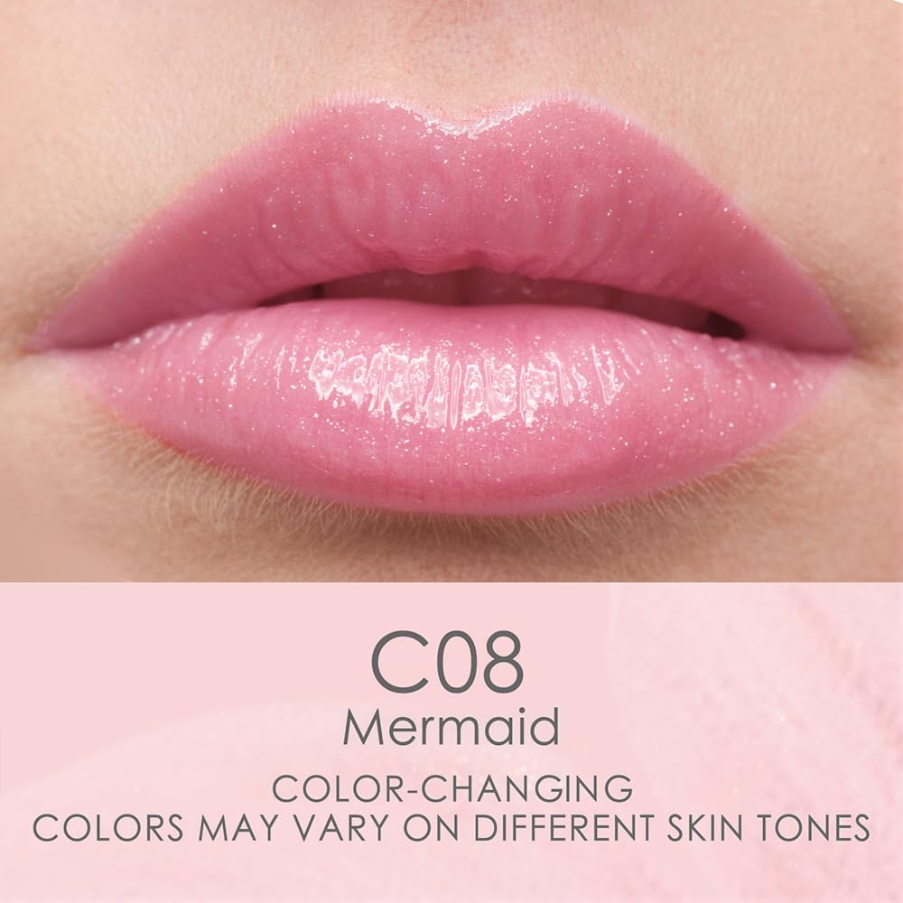 CATKIN Lip Balm Tinted Color Changing Lipstick Ultra Hydrating Lip Moistrurizer Lip Care with