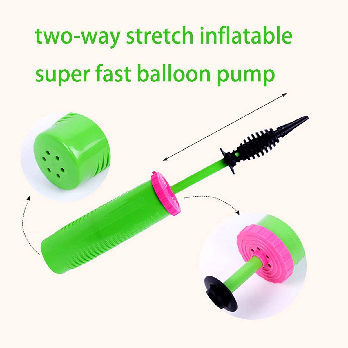 ouyili 100Pcs 260 Balloons Latex with 1 Hand Balloon Pump Kit, Professional Premium Quality