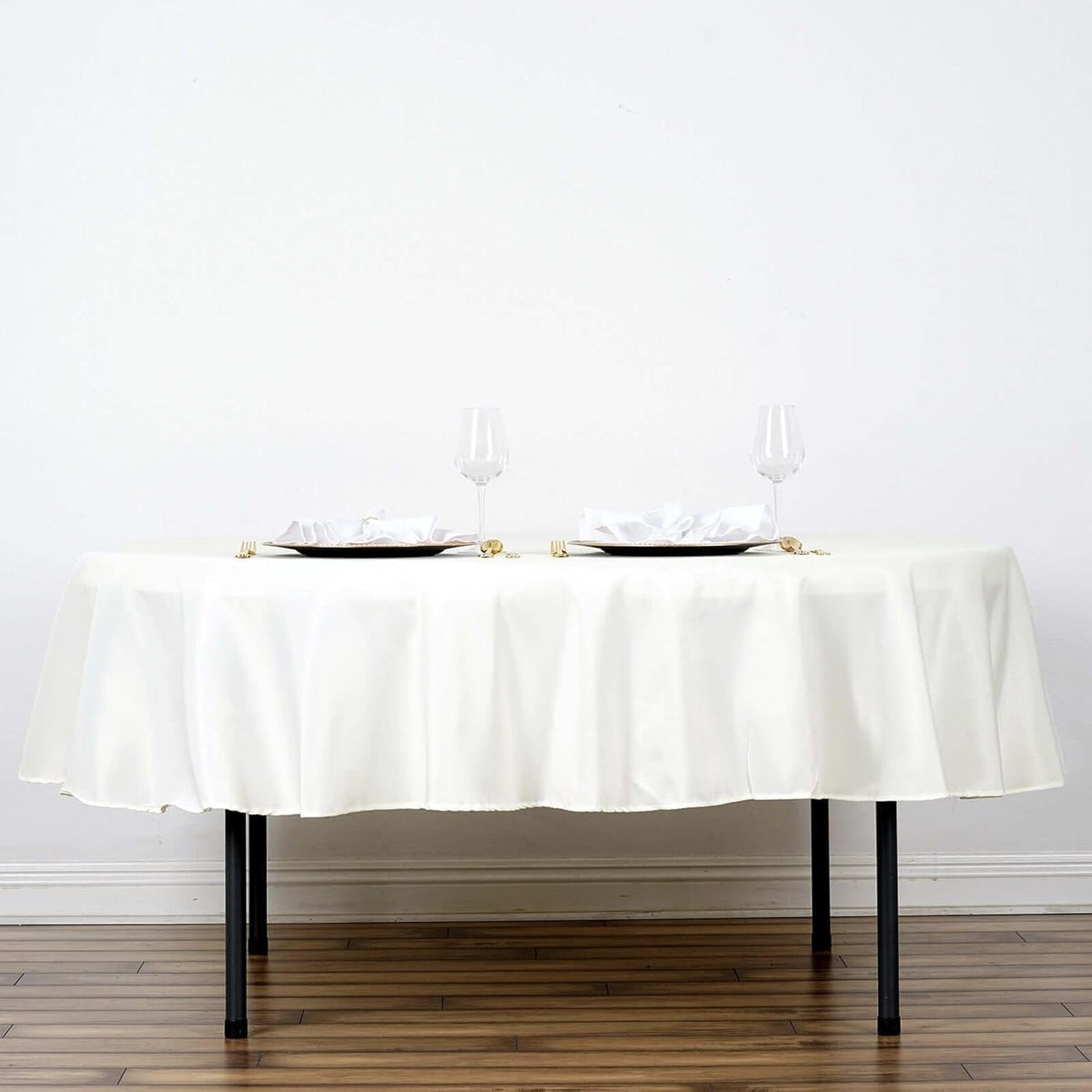 Efavormart Round Tablecloth, 70 Inch Stain & Wrinkle Resistant Washable Table Cloth, Decorative