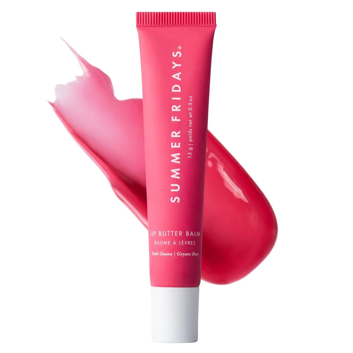 Summer Fridays Tinted Lip Butter Balm - Conditioning Vegan Lip Balm for Instant Moisture, Shine &