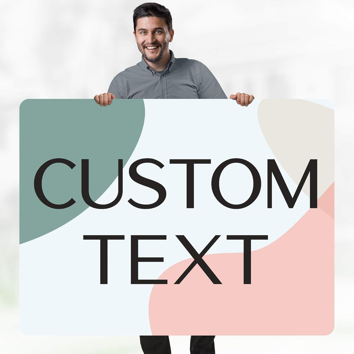 Custom Sign, Custom Street Sign, 11 Font Colors, 13 Font Styles, 4 Hole Options, 22 Sizes, 36x48