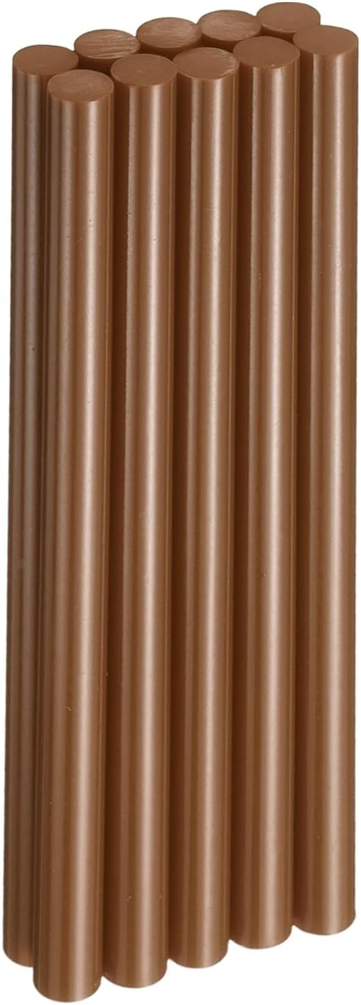 HARFINGTON 10pcs Hot Glue Sticks 0.43" Dia x 7.87" Long EVA Mini Hot Melt Adhesive Glue Stick for