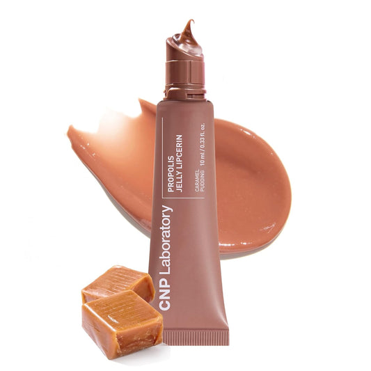 CNP Propolis Jelly Tinted Lipcerin™ - 03 Caramel Pudding, Hydrating Lip Balm & Gloss with Manuka