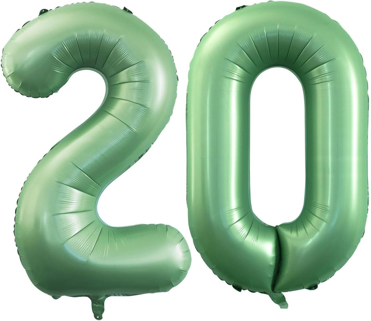 GOER Number 20 Balloons for 20th Birthday Party Decorations,42 Inch Jumbo Foil Helium Balloons for