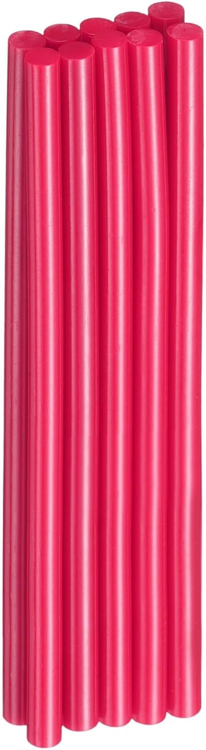 HARFINGTON 10pcs Hot Glue Sticks 0.28" Dia x 5.91" Long EVA Mini Hot Melt Adhesive Glue Stick for