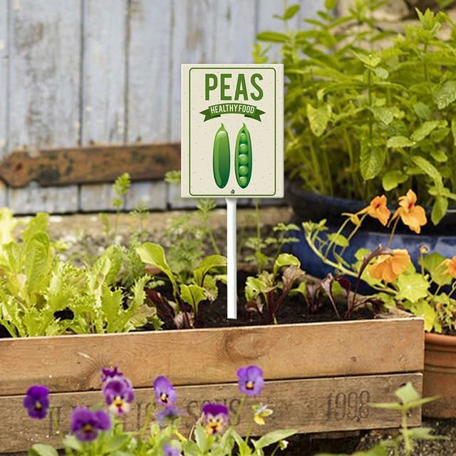 Eveokoki Aluminum Seed & Plant Labels - Plant Markes for Seedlings-Plant Tags for Pots - Garden