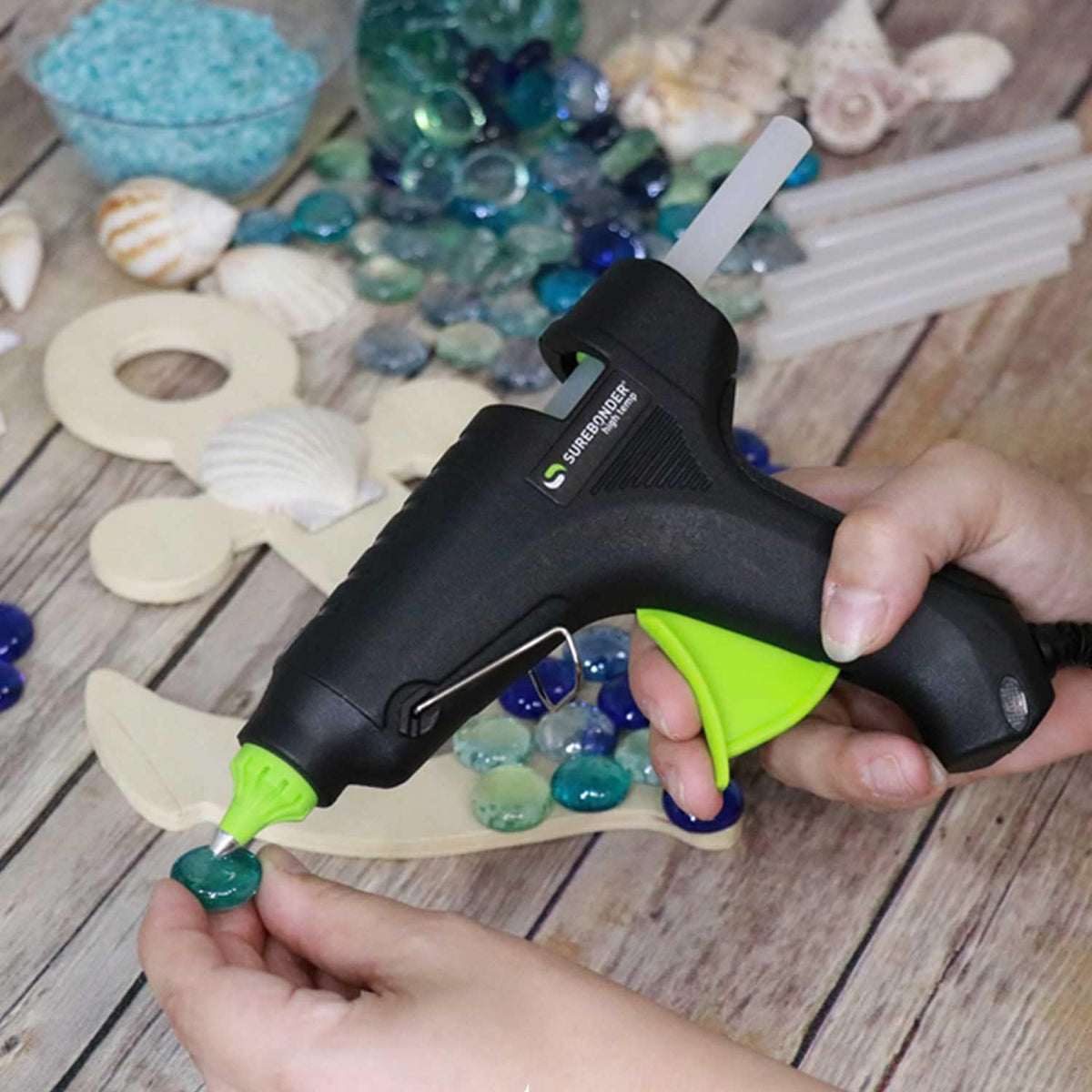 Surebonder Full-Size Hot Glue Sticks for Craft, DIY, and Repairs, All Purpose, All Temperature