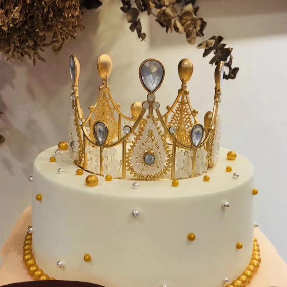 Edible Gold Sugar Pearls Candy Sprinkles 120G/ 4.23Ounce Baking Cake Sprinkles Cupcake and Cake