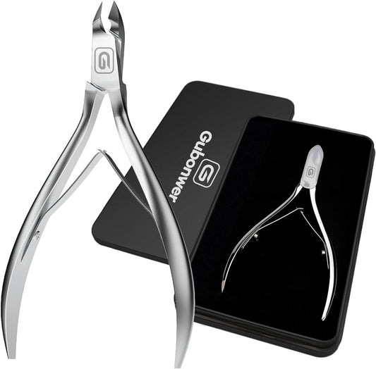 Cuticle Trimmer 3/4 Jaw Extremely Sharp Cuticle Nippers Scissors Stainless Steel Clippers Cutter
