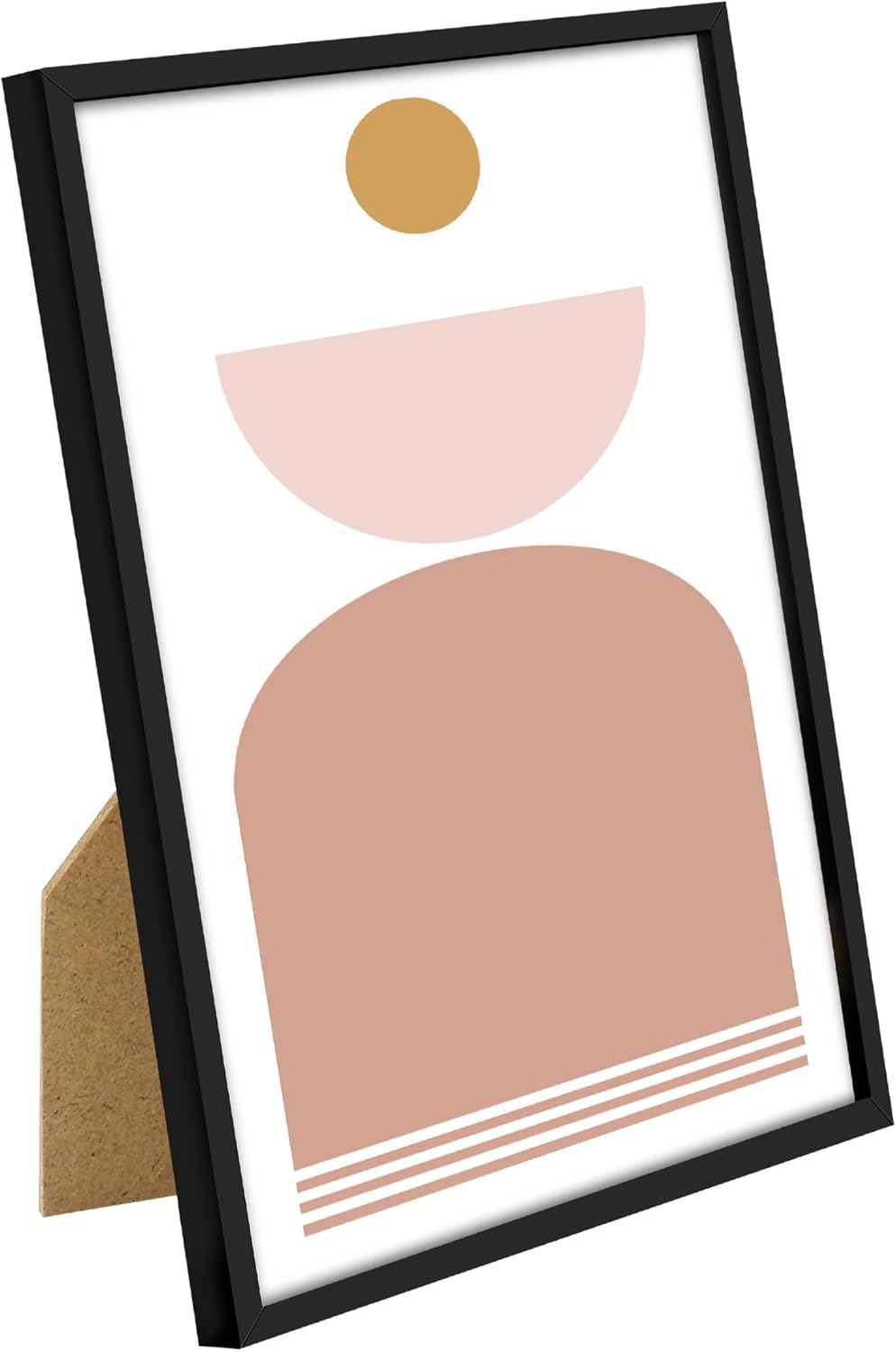 upsimples 8x10 Picture Frame Set of 3, Made of High Definition Glass for 8 x 10, Wall and Tabletop