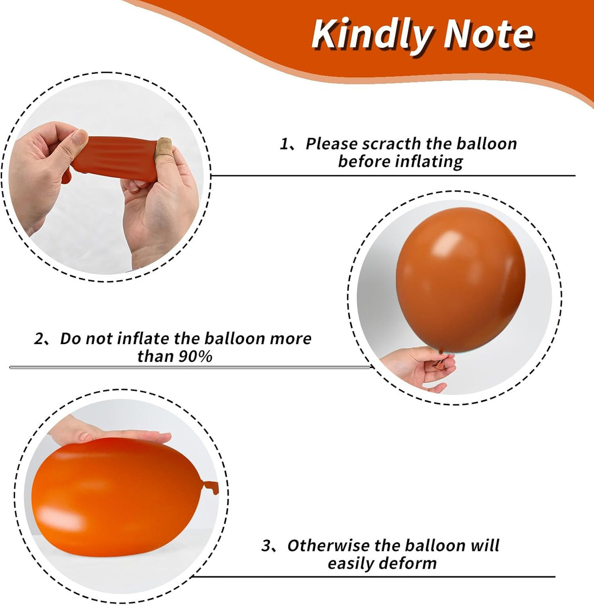 Burnt Orange Balloons, 50Pcs 12 Inches Nude Brown Metallic Champagne Fall Color Balloons for Autumn