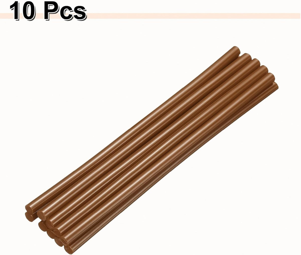 HARFINGTON 10pcs Hot Glue Sticks 0.28" Dia x 7.87" Long EVA Mini Hot Melt Adhesive Glue Stick for