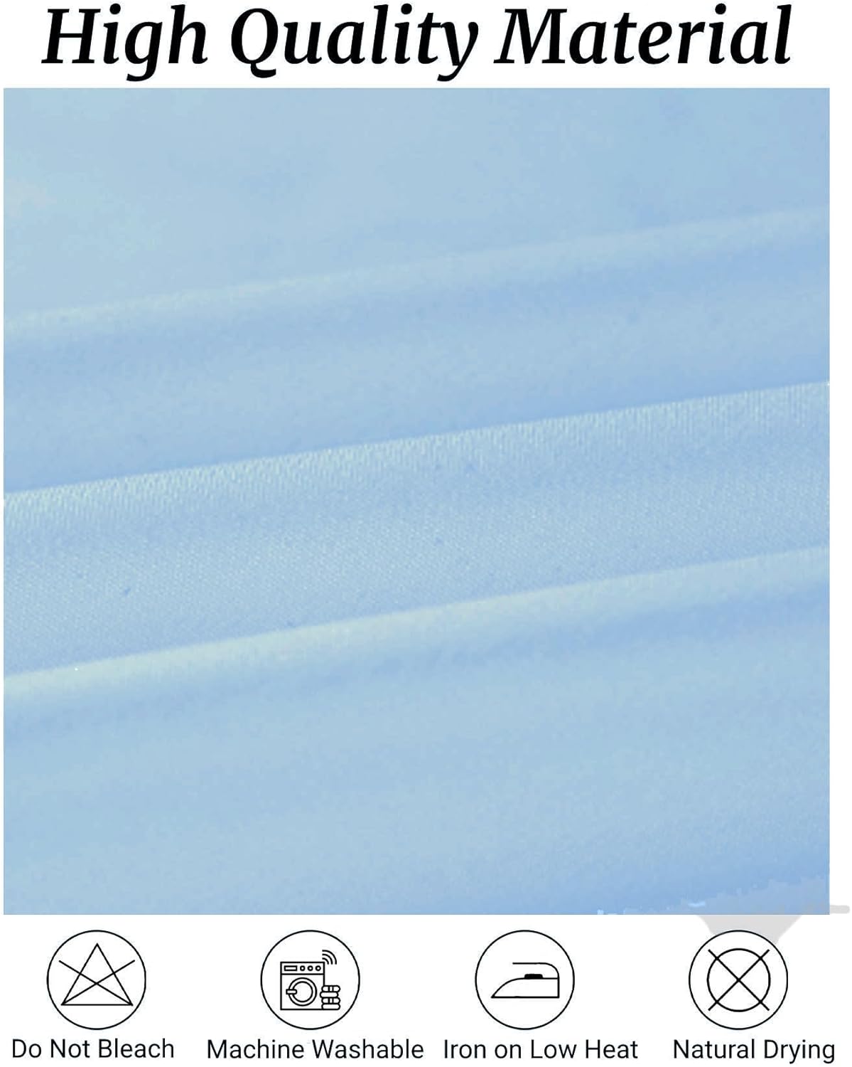 Fokitut 6 Pack Round Tablecloth, 132 Inch, Stain Resistant and Wrinkle Polyester Table Cloth