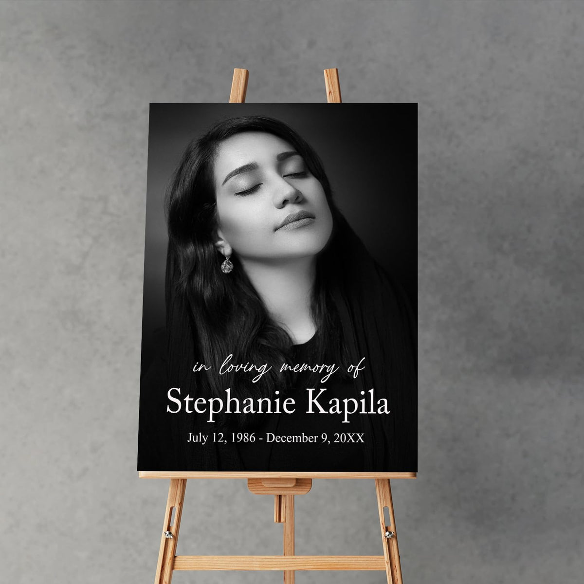 Funeral Welcome Sign, Memorial Welcome Sign, Celebration of Life Welcome Sign, Funeral Decor