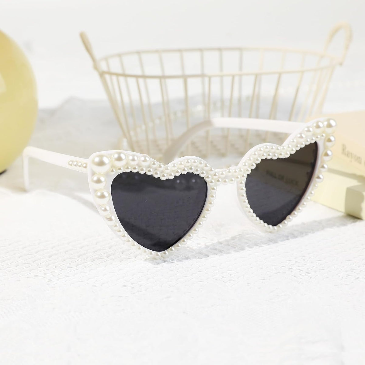 YOGFIT Heart Sunglasses for Women Fashion Classic Love Eye Protection Sunglasses Vintage Cute Heart