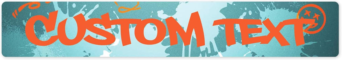 Custom Sign, Custom Street Sign, 11 Font Colors, 13 Font Styles, 4 Hole Options, 22 Sizes, 6x36