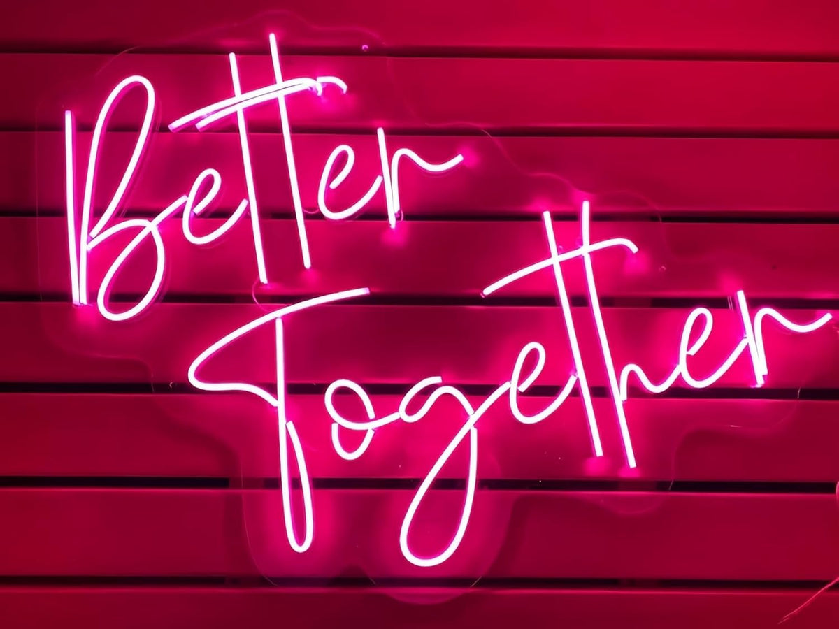 Ulalaza LED Neon Sign Night Light for Wall Party Décor Bedroom Room Bar Wedding Home Birthday Art
