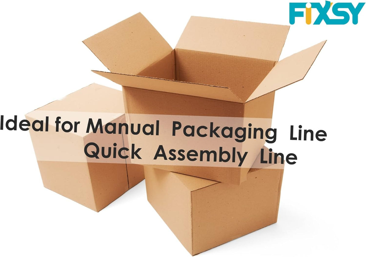 FIXSY Hot Glue Gun Sticks Carton Packaging, Full Size 10" Long x .44" Diameter 7/16 11mm, 5LB Box