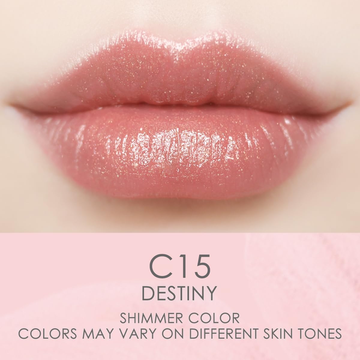 CATKIN Tinted Lip Balm Glitter Lip Stain Ultra Hydrating Lip Moistrurizer Lip Care with Vitamin E