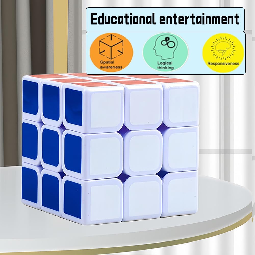 48 Pack Mini Cube Puzzle Party Favors for Kids, 1.18in 3x3 Magic Cube School Rewards & Classroom