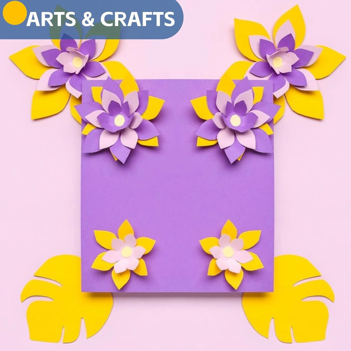 Purple Wrapping Paper, 15"x450" Art Craft Construction Bulletin Board Decorative Paper Roll for