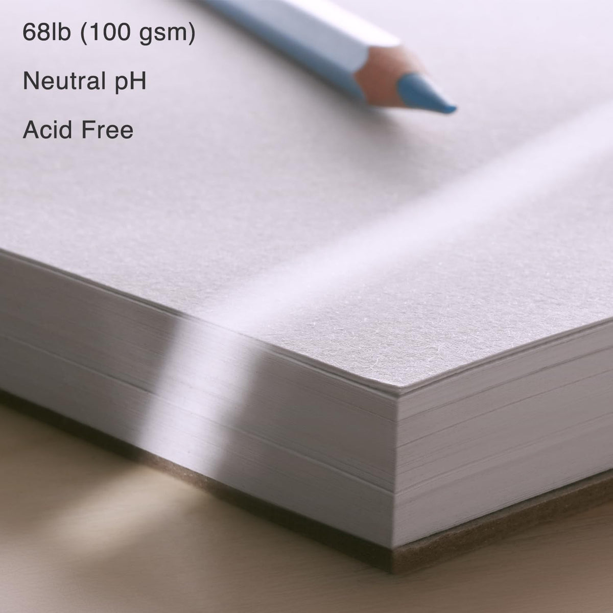 ARTISTIC EYE 9x12 Premium Sketch Book Set, 100 Sheets, Spiral Bound, 68lb (100gsm), Acid-Free