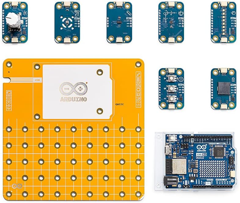 Official Arduino Plug and Make Kit [AKX00069] – Ultimate Starter Kit for Beginners | Build