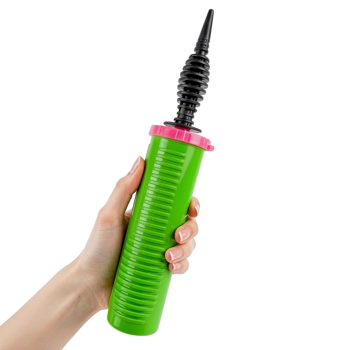 LionWell Balloon Pump Handheld - Dual Action Manual Air Inflator for Balloons, Rapid Two-Way Blower