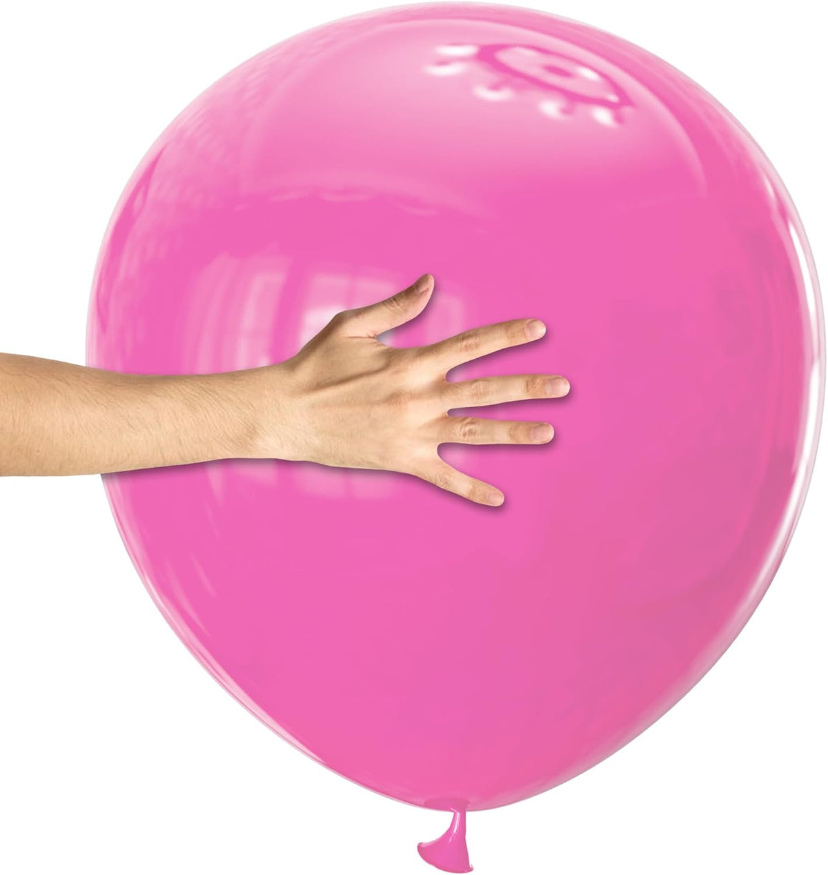 KAWKALSH Pink Big Balloons 32pcs, 18 Inch Large Latex Giant Heavy Duty Balloons for Birthday