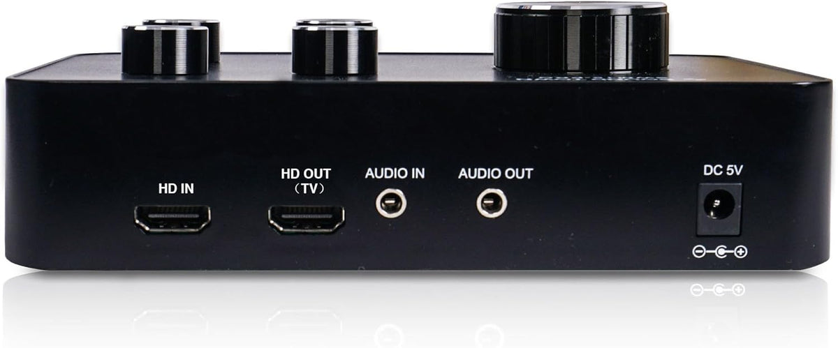 Sound Town Wireless Microphone Karaoke Mixer System with HD Audio Return Channel, Optical, AUX