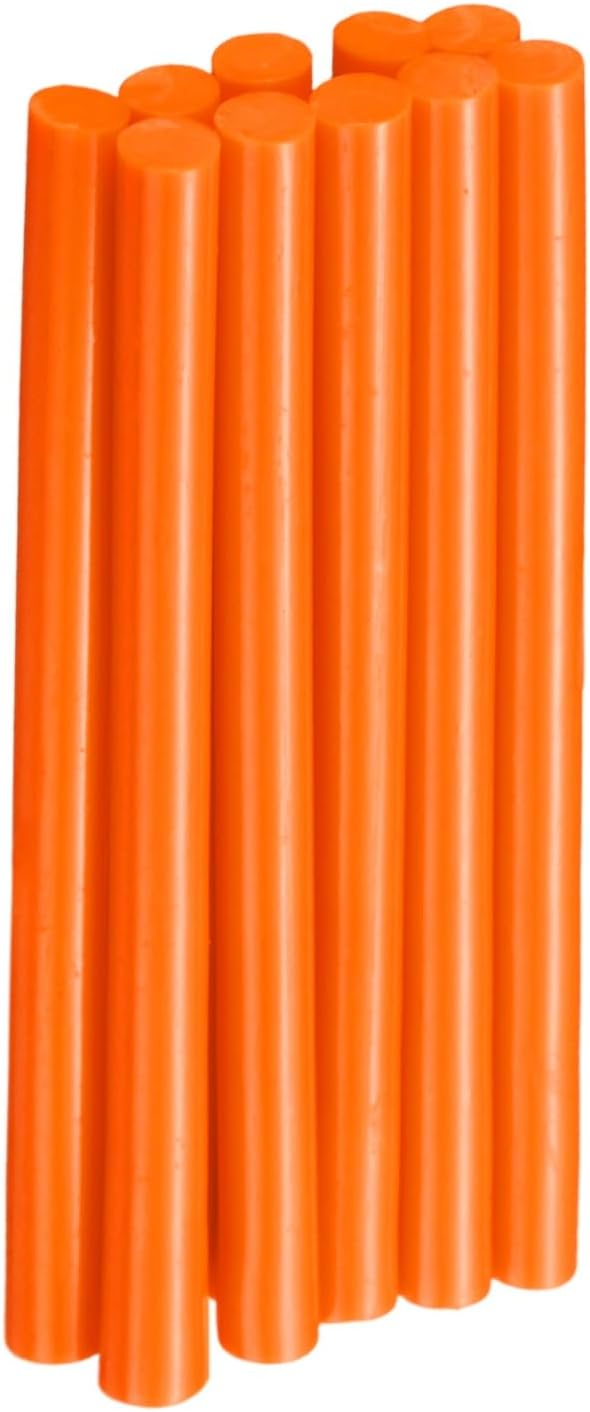 HARFINGTON 10pcs Hot Glue Sticks 0.28" Dia x 3.94" Long EVA Mini Hot Melt Adhesive Glue Stick for
