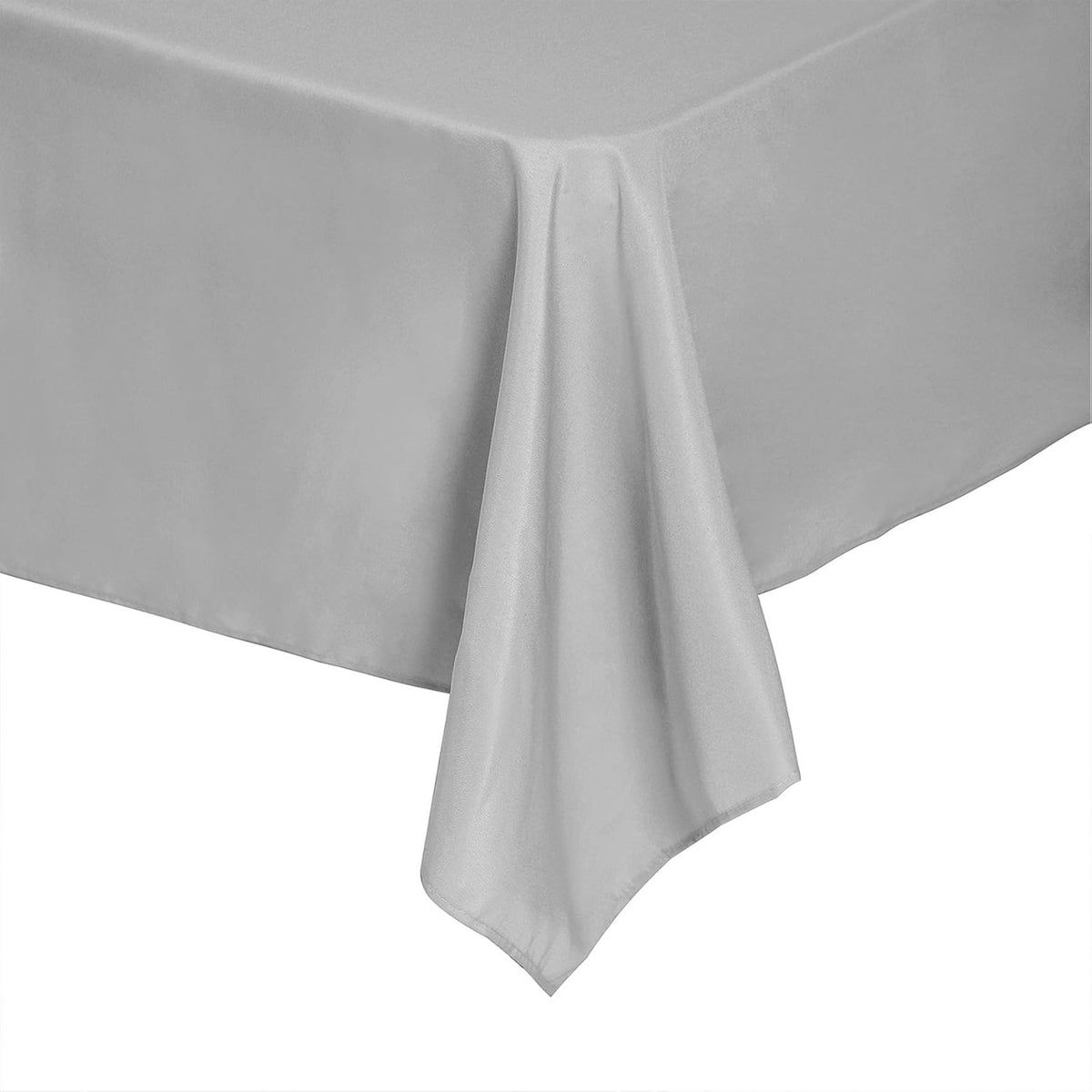 Rectangle Tablecloth 90x156 inch Washable Polyester Fabric Table Cloth for Wedding Party Dining