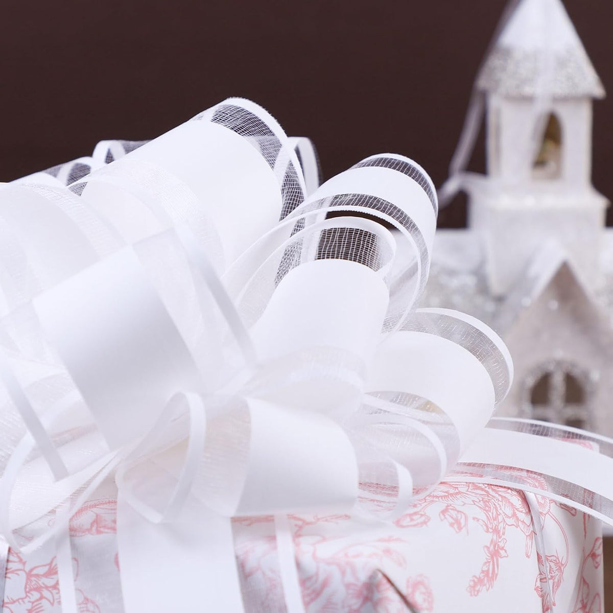 12 Pcs 6inch Pull Bow Gift Wrapping,Pull Bow for Birthday, Christmas, Party, Holiday, Gift Boxes