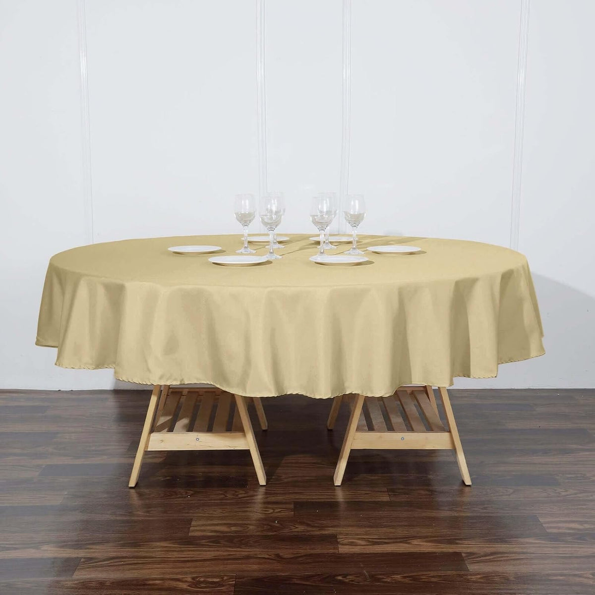 Efavormart Round Tablecloth, 90 Inch Stain & Wrinkle Resistant Washable Table Cloth, Decorative