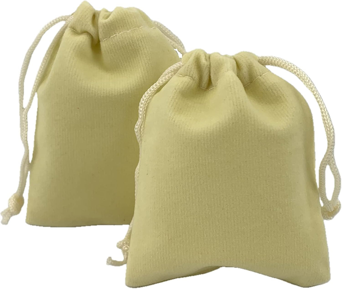 Palmhomee Pack of 48 3x4 Inch Velvet Drawstring Bags Gift Bag Velvet Pouch For Jewelry Wedding and