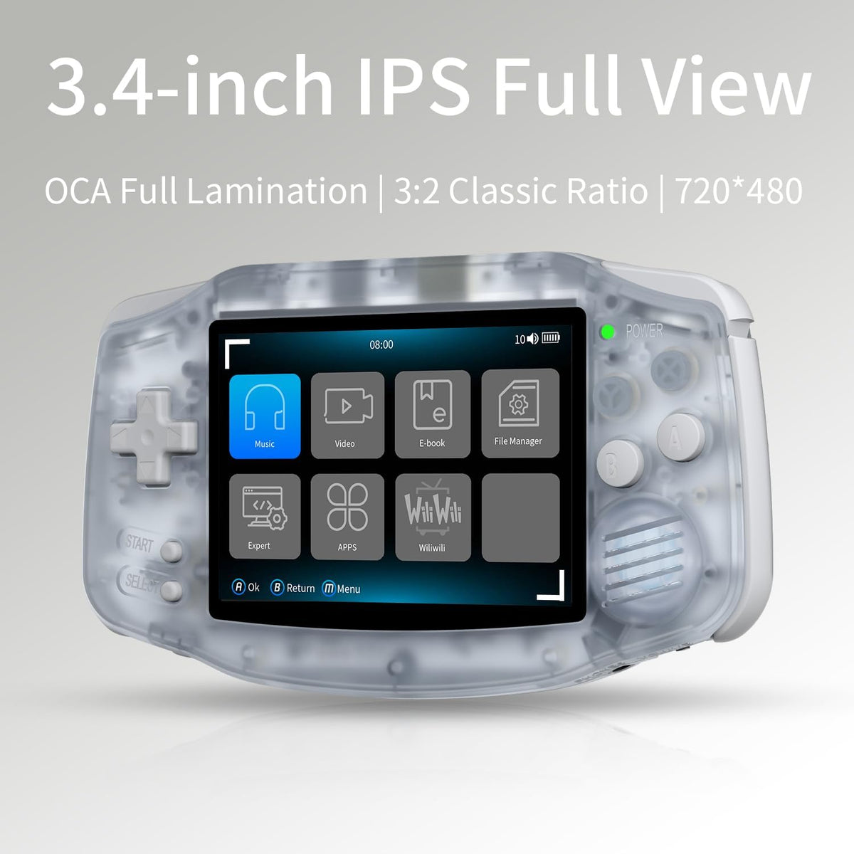 RG34XX Retro Handheld Game Consoles RG34XX Classic Retro Gaming Console 32+64G Card Preloaded Games