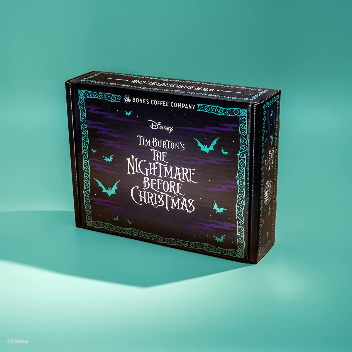 Bones Coffee Company The Nightmare Before Christmas Collector's Box 5 Flavored Coffee Low Acid