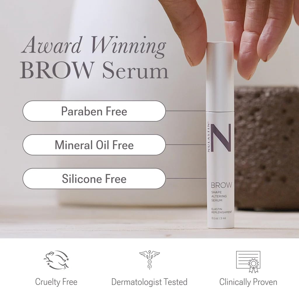 NULASTIN Shape Altering Eyebrow Serum - Brow Serum to Shape & Define - Improves the Appearance of