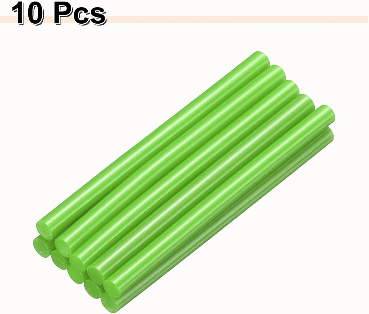 HARFINGTON 10pcs Hot Glue Sticks 0.28" Dia x 3.94" Long EVA Mini Hot Melt Adhesive Glue Stick for