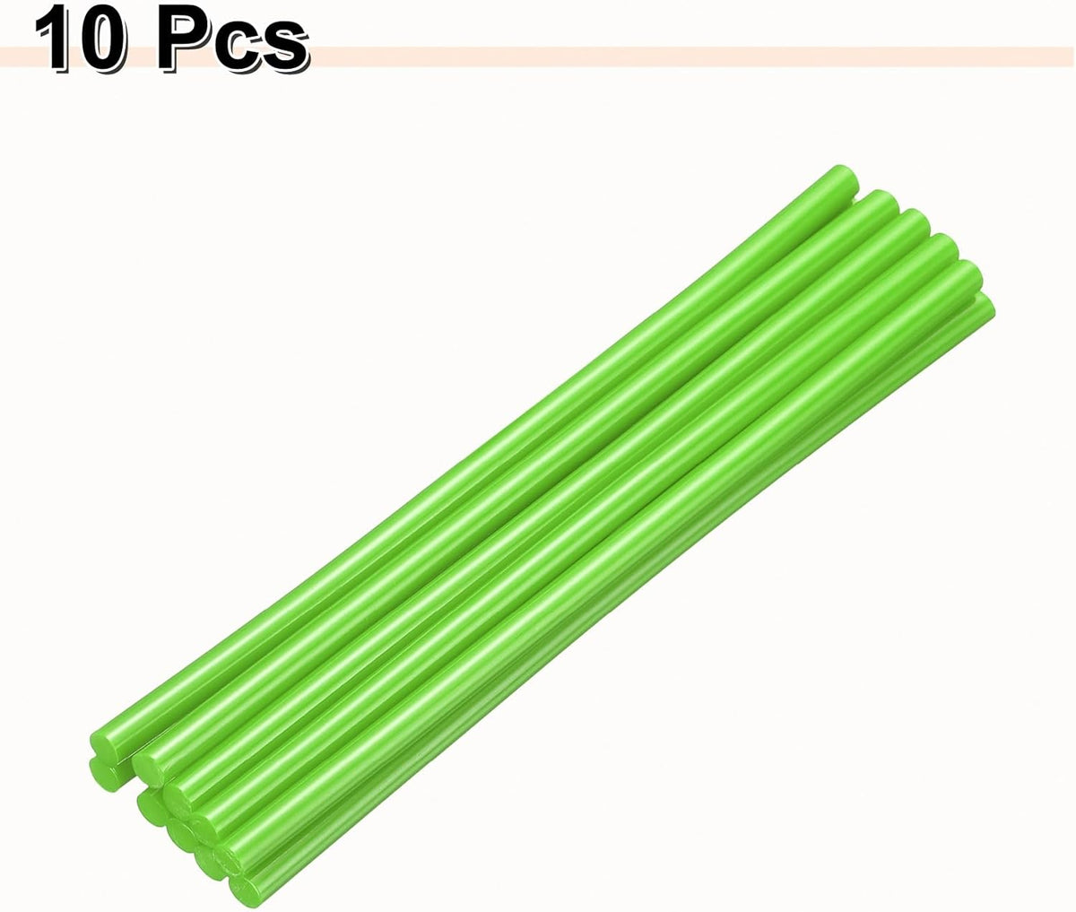 HARFINGTON 10pcs Hot Glue Sticks 0.28" Dia x 7.87" Long EVA Mini Hot Melt Adhesive Glue Stick for