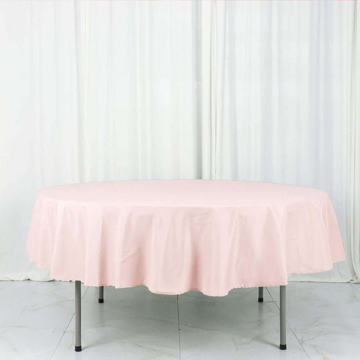 Efavormart Round Tablecloth, 90 Inch Stain & Wrinkle Resistant Washable Table Cloth, Decorative