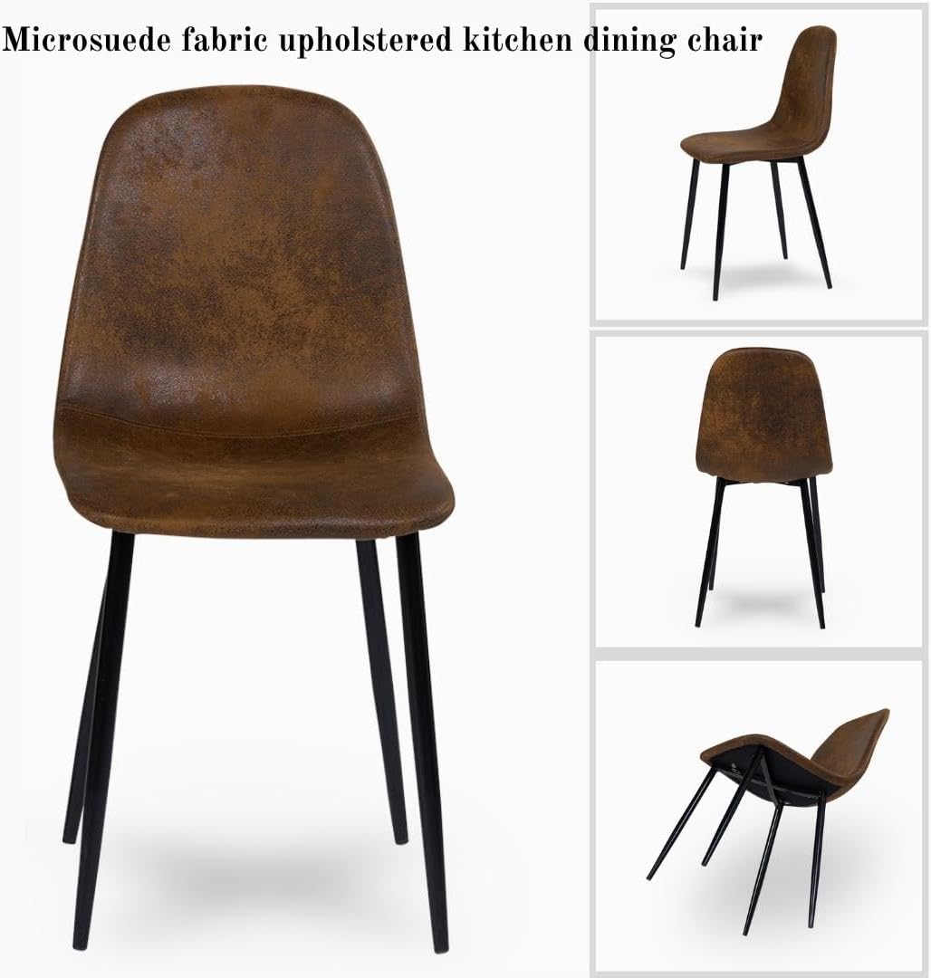 Homy Casa Dining Chairs Set of 12, Modern Mid-Century Style Dining Room Side Chairs Accent Chairs