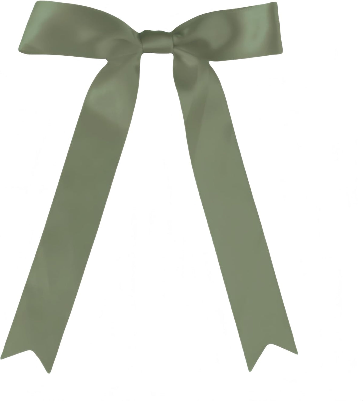 30 Pcs Moss Green Satin Bows 6 X 10 Inch Premade Bows with Twist Tie for Wedding Florist Decor