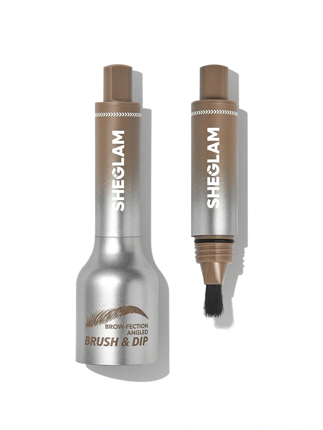 SHEGLAM Brow-Fection Angled Brush & Dip Upgraded Microblading Eyebrow Pen Long Lasting Waterproof