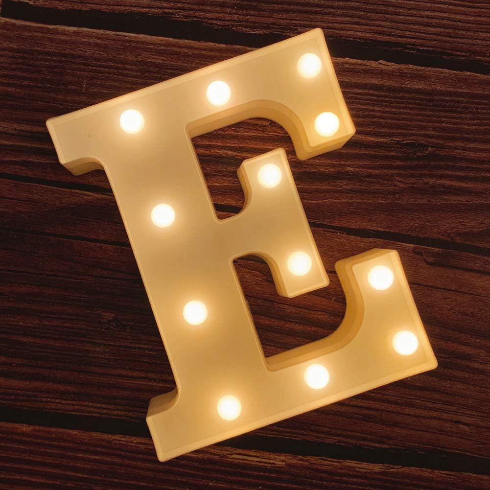 MUMUXI Marquee Light Up Letters | Large Light Up Numbers | Battery Powered and Bright with Every